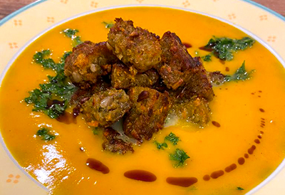 Kürbissuppe