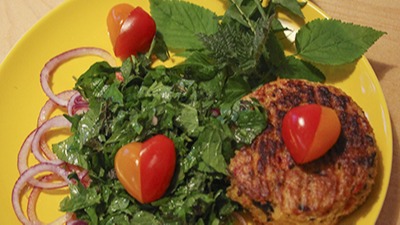 Gemischter Wildkräutersalat